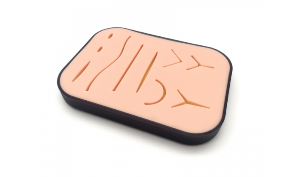 Miếng khâu silicone có hộp cho sinh viên y khoa đào tạo khâu phẫu thuật