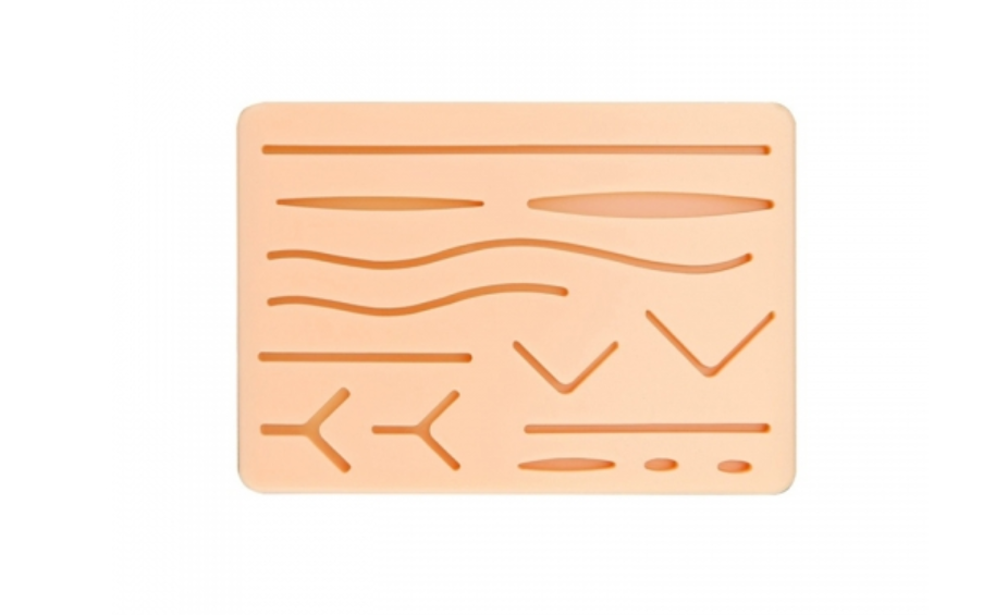 Silicone nhiều vết thương khâu thực hành